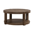 Liberty Furniture Broadmore Round Cocktail Table - Brown