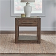 Liberty Furniture Broadmore Drawer End Table - Brown