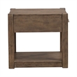 Liberty Furniture Broadmore Drawer End Table - Brown