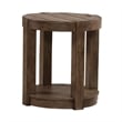 Liberty Furniture Broadmore Round Chairside Table - Brown