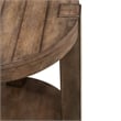 Liberty Furniture Broadmore Round Chairside Table - Brown
