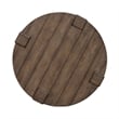 Liberty Furniture Broadmore Round Chairside Table - Brown