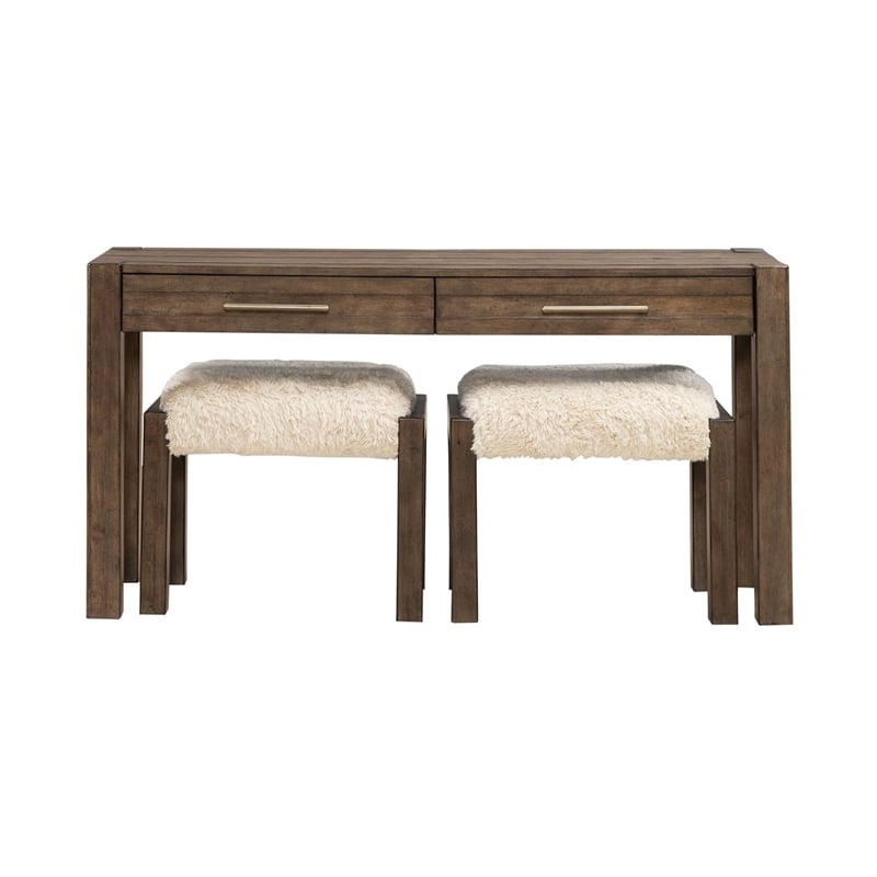 Liberty Furniture Broadmore Alt 3 Piece Set - Brown