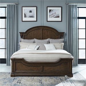 Liberty Furniture Arden Road Cali. King Poster Bed - Cherry