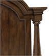 Liberty Furniture Arden Road Queen Arched Poster Headboard - Cherry