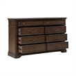 Liberty Furniture Arden Road 8 Drawer Dresser - Cherry