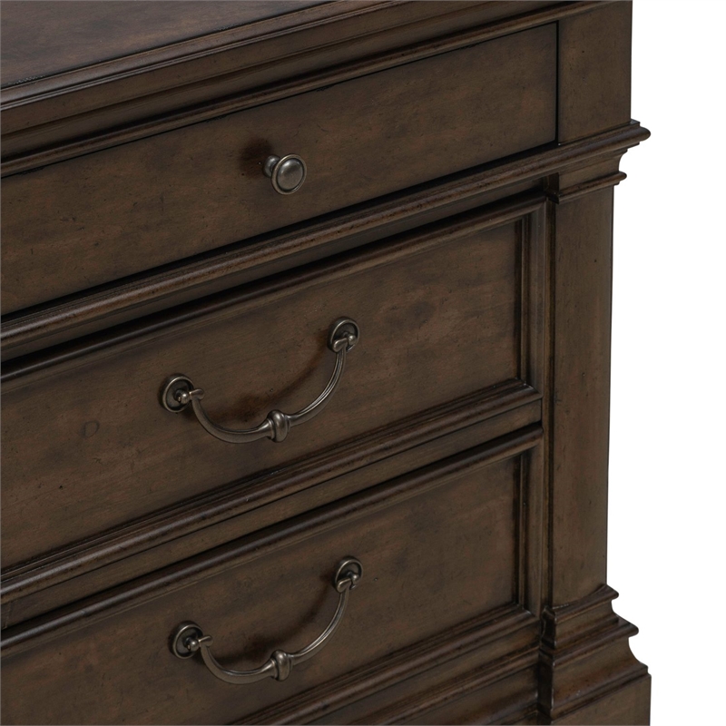 Liberty Furniture Arden Road Nightstand w/ Charging Station - Cherry