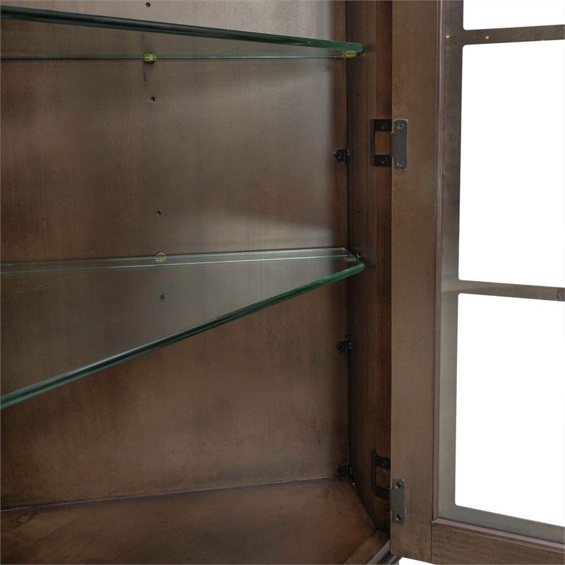 Liberty Furniture Arden Road Corner Cabinet - Cherry