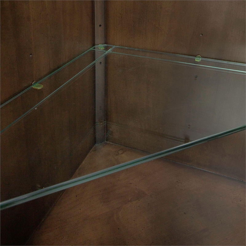 Liberty Furniture Arden Road Corner Cabinet - Cherry