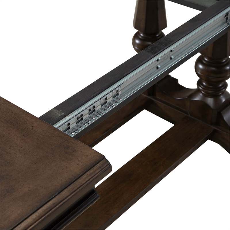 Liberty Furniture Arden Road Trestle Table Set - Cherry