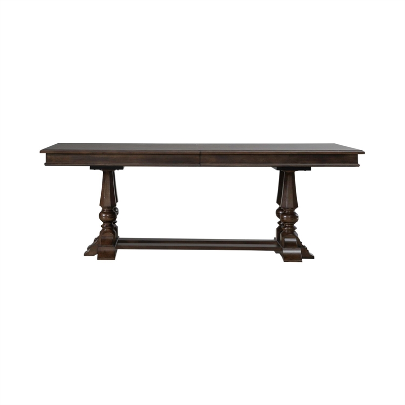 Liberty Furniture Arden Road Trestle Table Set - Cherry