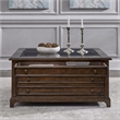 Liberty Furniture Arden Road Square Collector Cocktail Table - Cherry