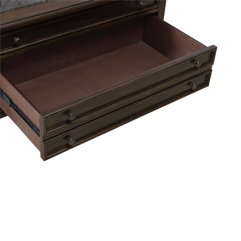 Liberty Furniture Arden Road Square Collector Cocktail Table - Cherry