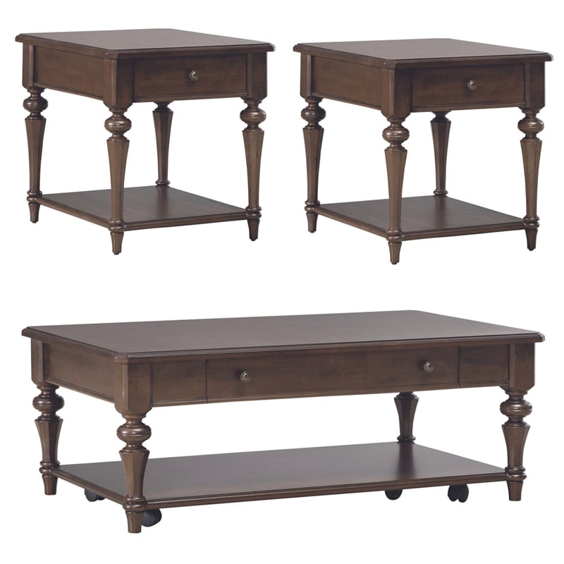 Liberty Furniture Arden Road 3 Piece Set - Cherry