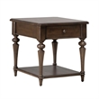 Liberty Furniture Arden Road Drawer End Table - Cherry