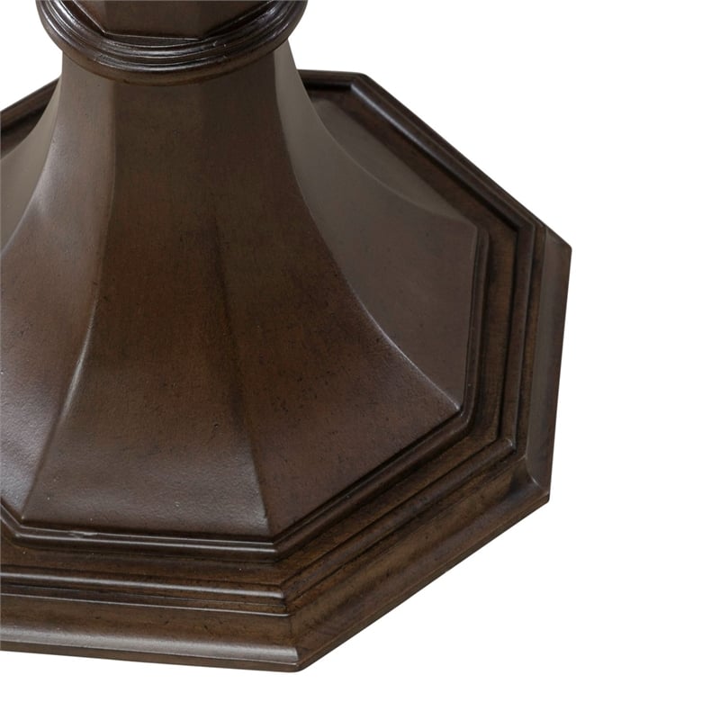 Liberty Furniture Arden Road Round Chairside Table - Cherry