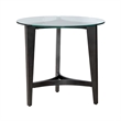 Liberty Furniture Capri Round End Table - Brown