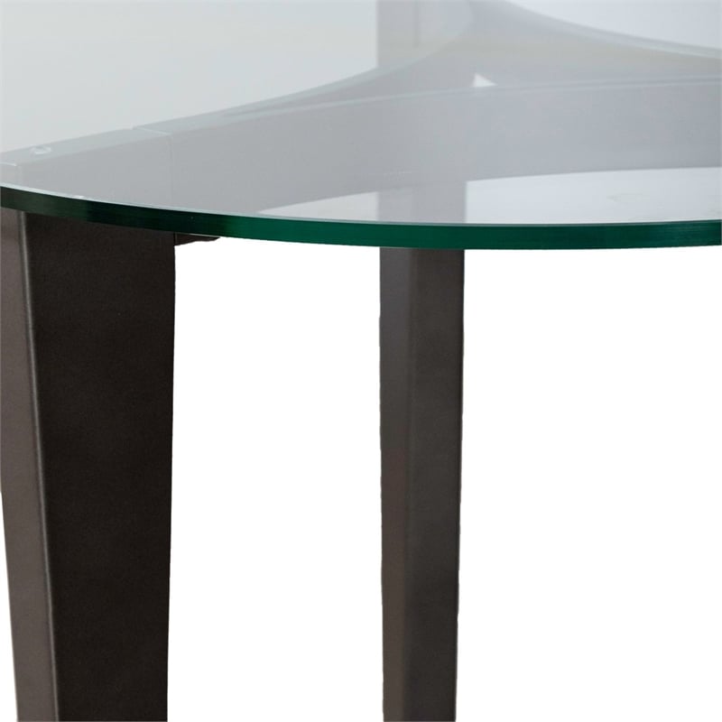 Liberty Furniture Capri Round End Table - Brown