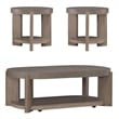 Liberty Furniture Affinity Opt 3 Piece Set - Brown