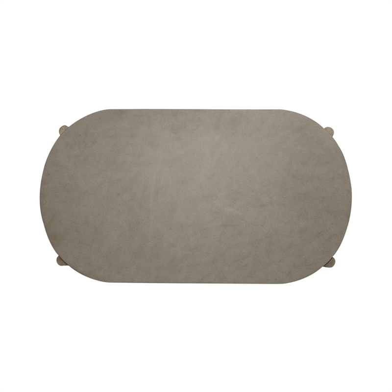 Liberty Furniture Affinity Oval Cocktail Table - Brown