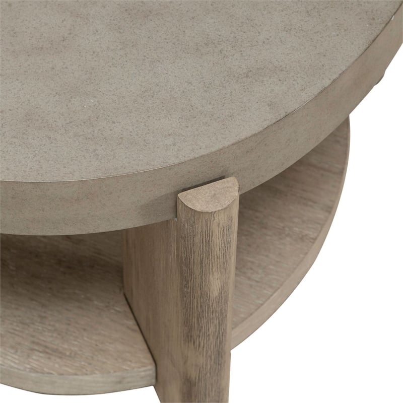Liberty Furniture Affinity Oval Cocktail Table - Brown