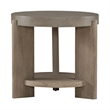 Liberty Furniture Affinity Round End Table - Brown