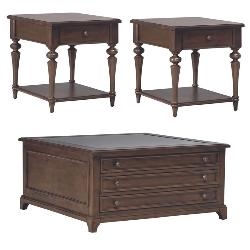 Liberty Furniture Arden Road Opt 3 Piece Set - Cherry