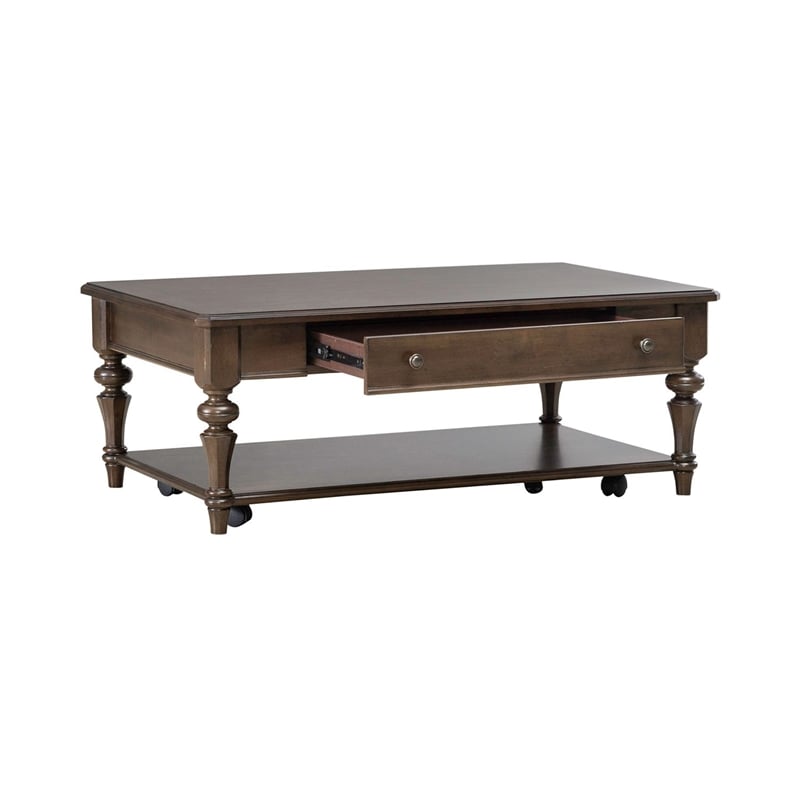 Liberty Furniture Arden Road Rectangular Cocktail Table - Cherry