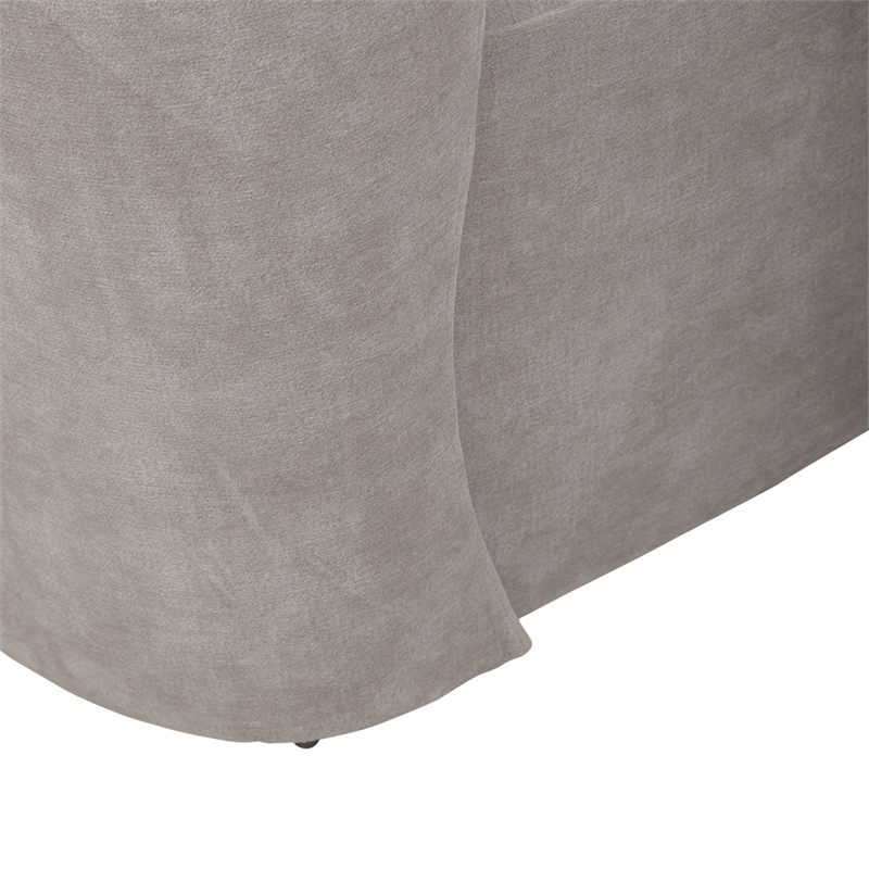 Liberty Furniture Accent Dining Chair with Castors - Rounded Back - Truffle