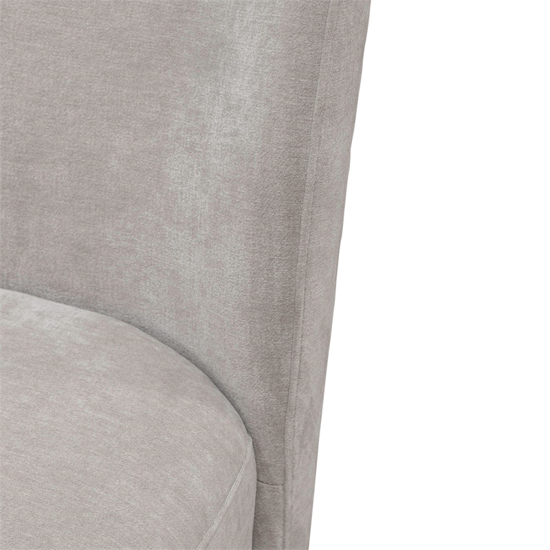 Liberty Furniture Accent Dining Chair with Castors - Rounded Back - Truffle