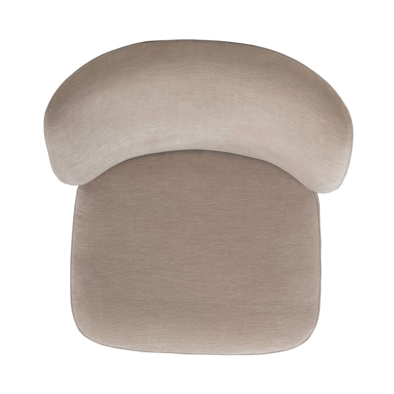 Liberty Furniture Accent Dining Chair with Castors - Rounded Back - Wicker