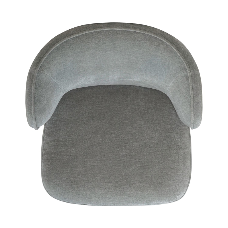 Liberty Furniture Accent Dining Chair with Castors - Rounded Arm - Sapphire