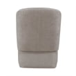 Liberty Furniture Accent Dining Chair with Castors - Rounded Arm - Truffle