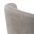 Liberty Furniture Accent Dining Chair with Castors - Rounded Arm - Truffle
