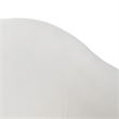 Liberty Furniture Accent Dining Chair with Castors - Squared Arm - Ivory