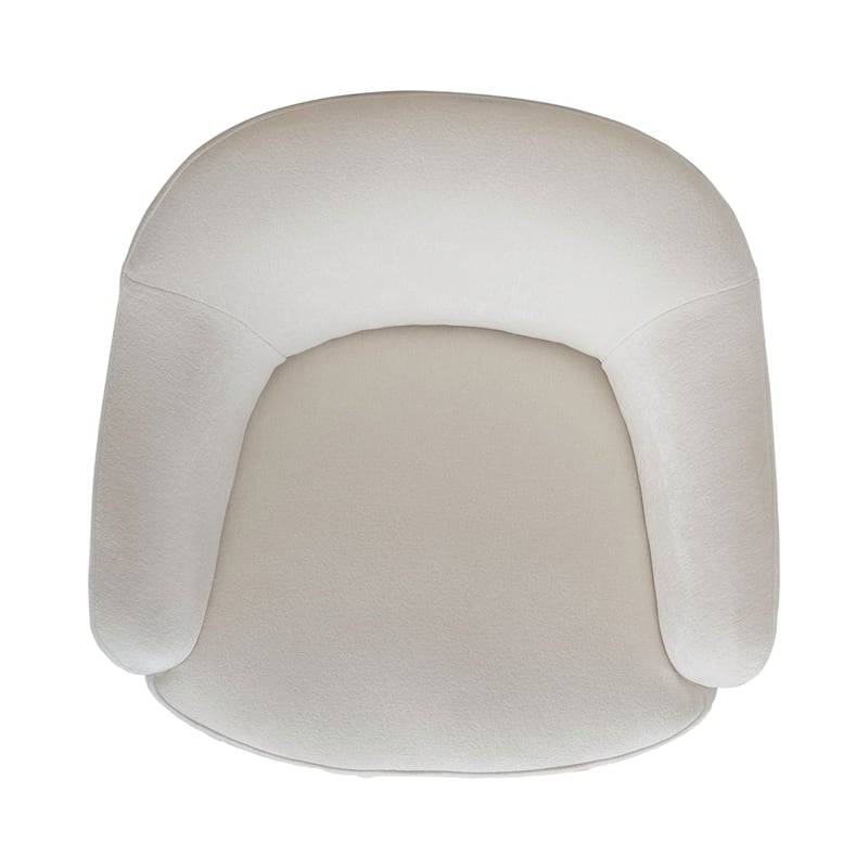 Liberty Furniture Accent Dining Chair with Castors - Squared Arm - Ivory