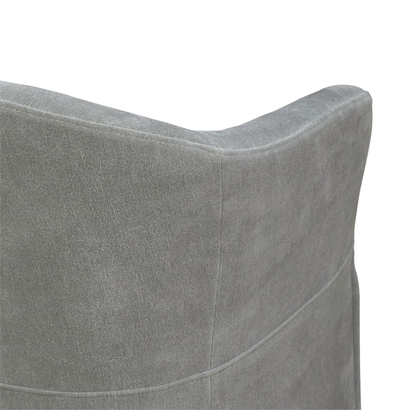 Liberty Furniture Accent Dining Chair with Castors - Squared Arm - Sapphire