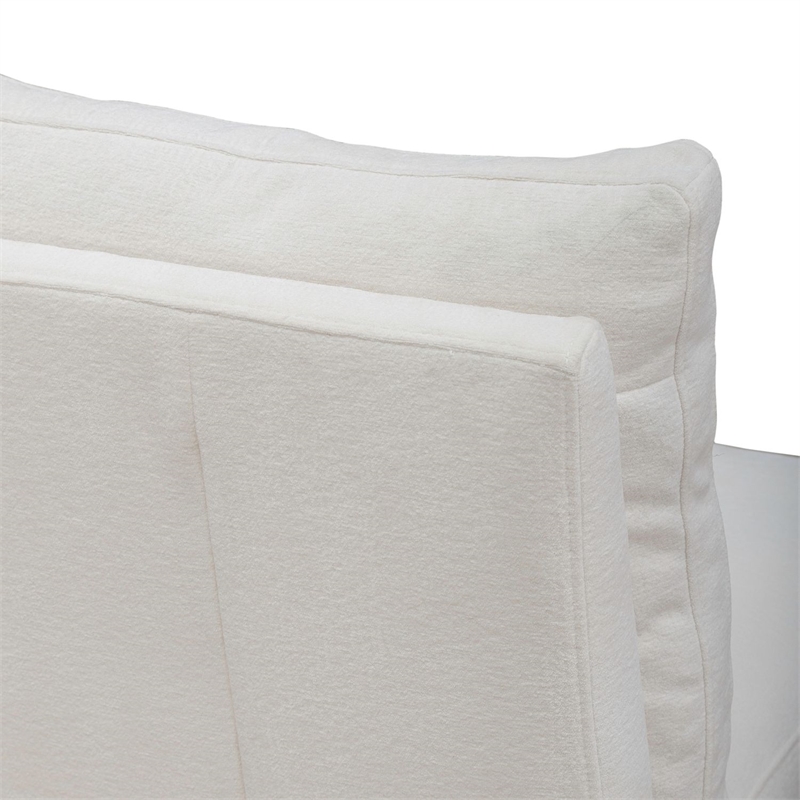 Liberty Furniture Accent Dining Chair with Castors - Squared Back - Ivory