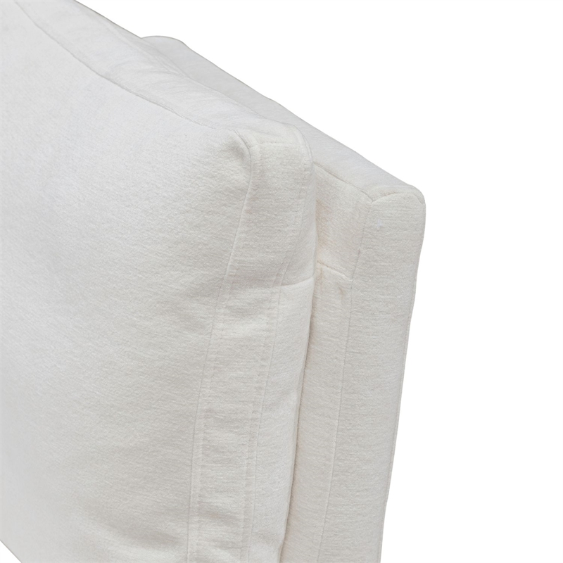 Liberty Furniture Accent Dining Chair with Castors - Squared Back - Ivory