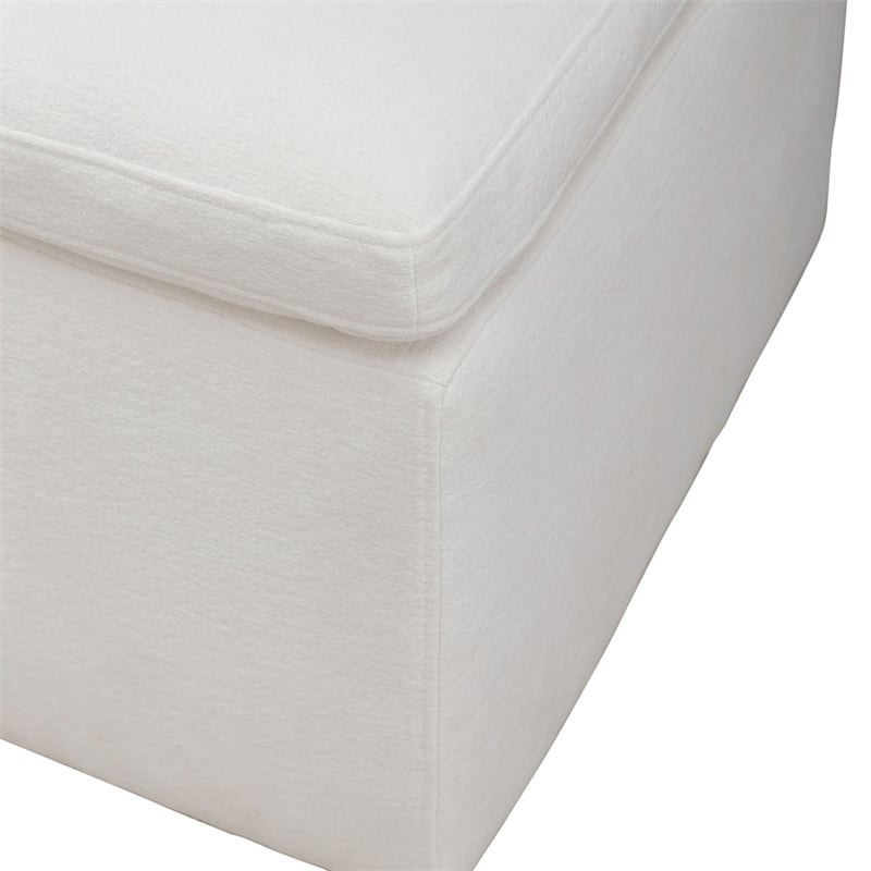 Liberty Furniture Accent Dining Chair with Castors - Squared Back - Ivory