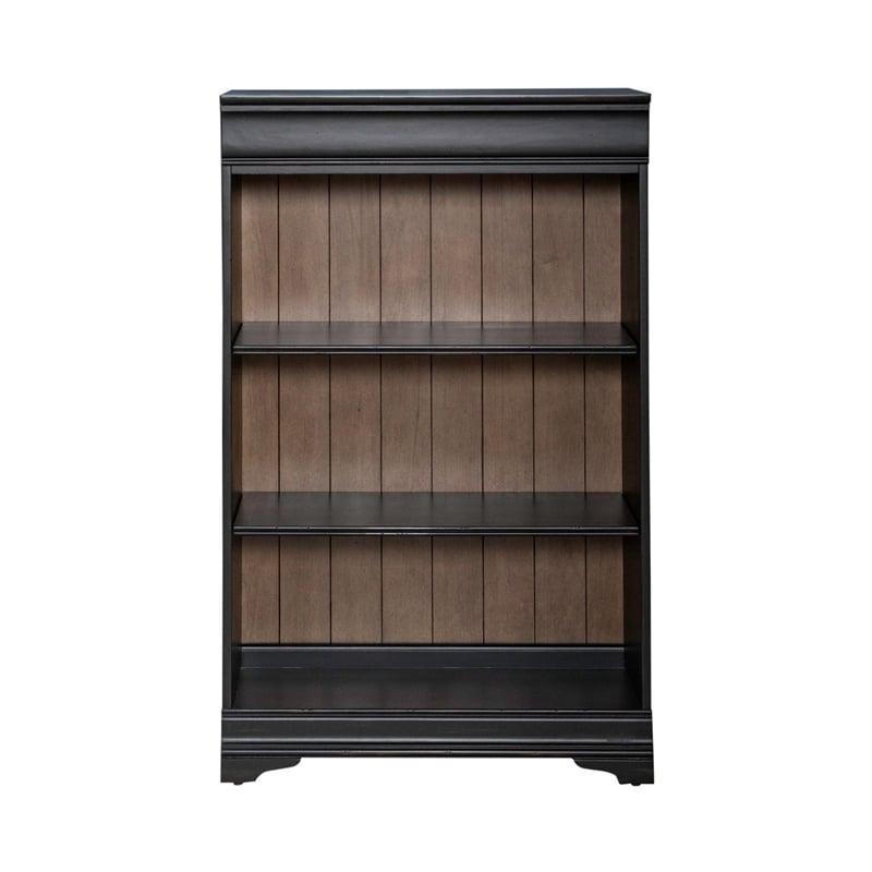 Liberty Furniture Meritage Stepped Bookcase Wall - Black