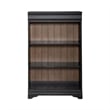 Liberty Furniture Meritage Stepped Bookcase Wall - Black