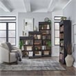 Liberty Furniture Meritage Stepped Bookcase Wall - Black