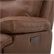 Liberty Furniture Cameron Loveseat w/Console P3 & ZG - Saddle - Brown