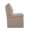 Liberty Furniture Accent Dining Chair with Castors - Squared Back - Wicker