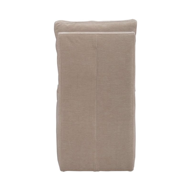 Liberty Furniture Accent Dining Chair with Castors - Squared Back - Wicker