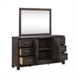 Liberty Furniture Modern Edge Dresser & Mirror - Brown