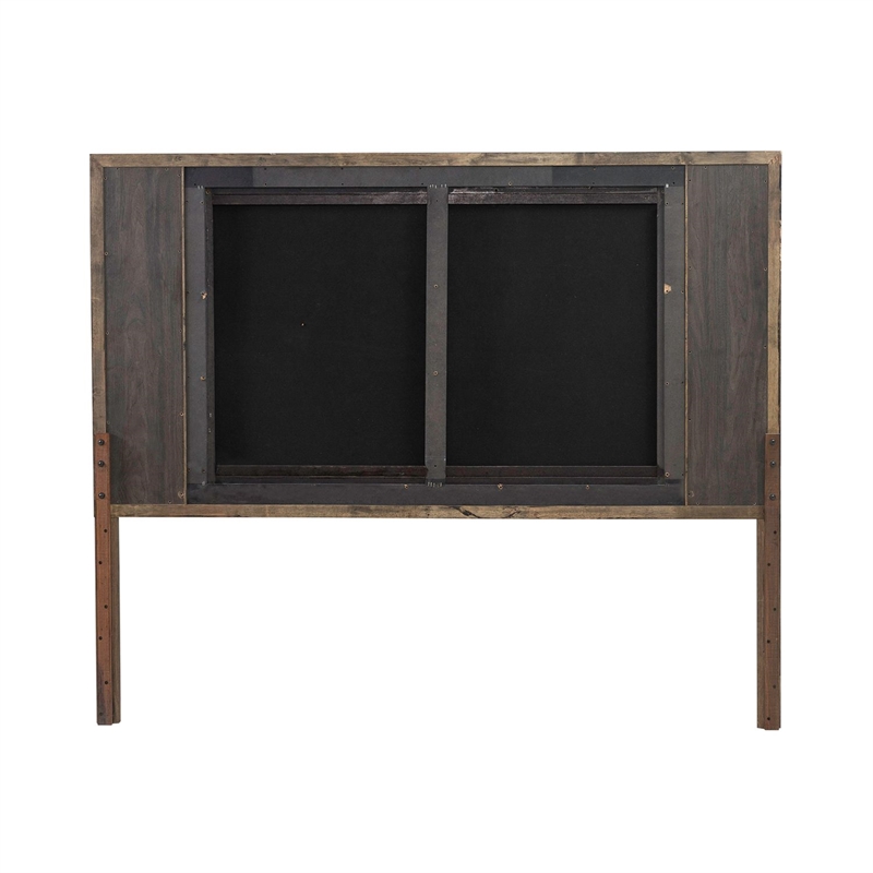Liberty Furniture Modern Edge King Uph Panel Headboard - Brown