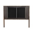 Liberty Furniture Modern Edge King Uph Panel Headboard - Brown