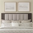 Liberty Furniture Modern Edge King Uph Panel Headboard - Brown
